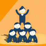 Human Pyramid 1200