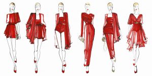 Create Fashion Illustration Or Sketch apparel