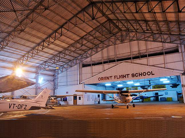 aviation courses, Orient Flight School, Pondicherry 
