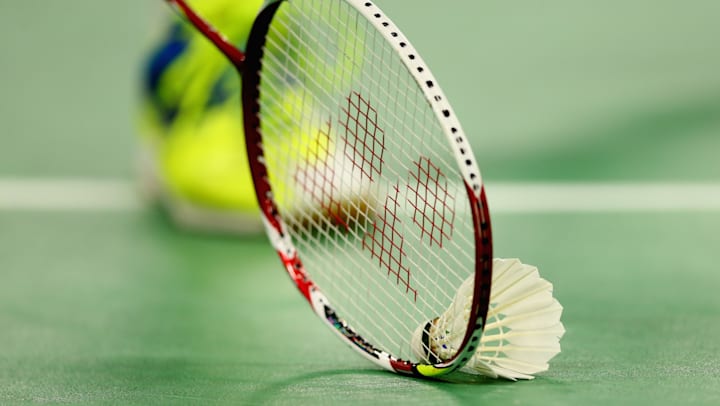 Playing Badminton