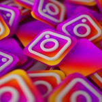 influencer Pile Of 3d Instagram Logos