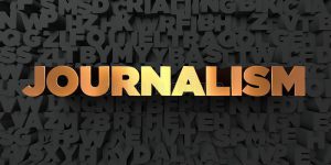 Journalist Gold Text Black Background D Rendered Royalty Free Stock Picture Image Can Be Used Online Website Banner 87914915