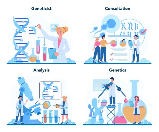 Geneticist Concept Set Medicine Science Technology 277904 8725