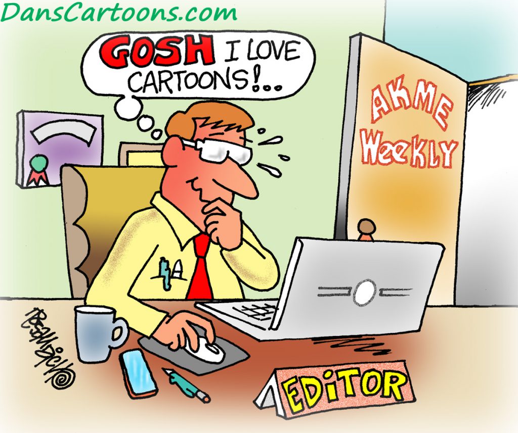 Newspaper Cartoon Content