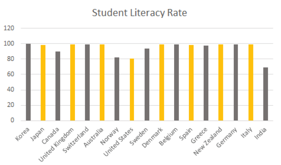Student Literacy Rate Career Counselling Report
