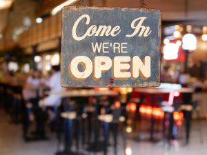 Restaurant Open Sign