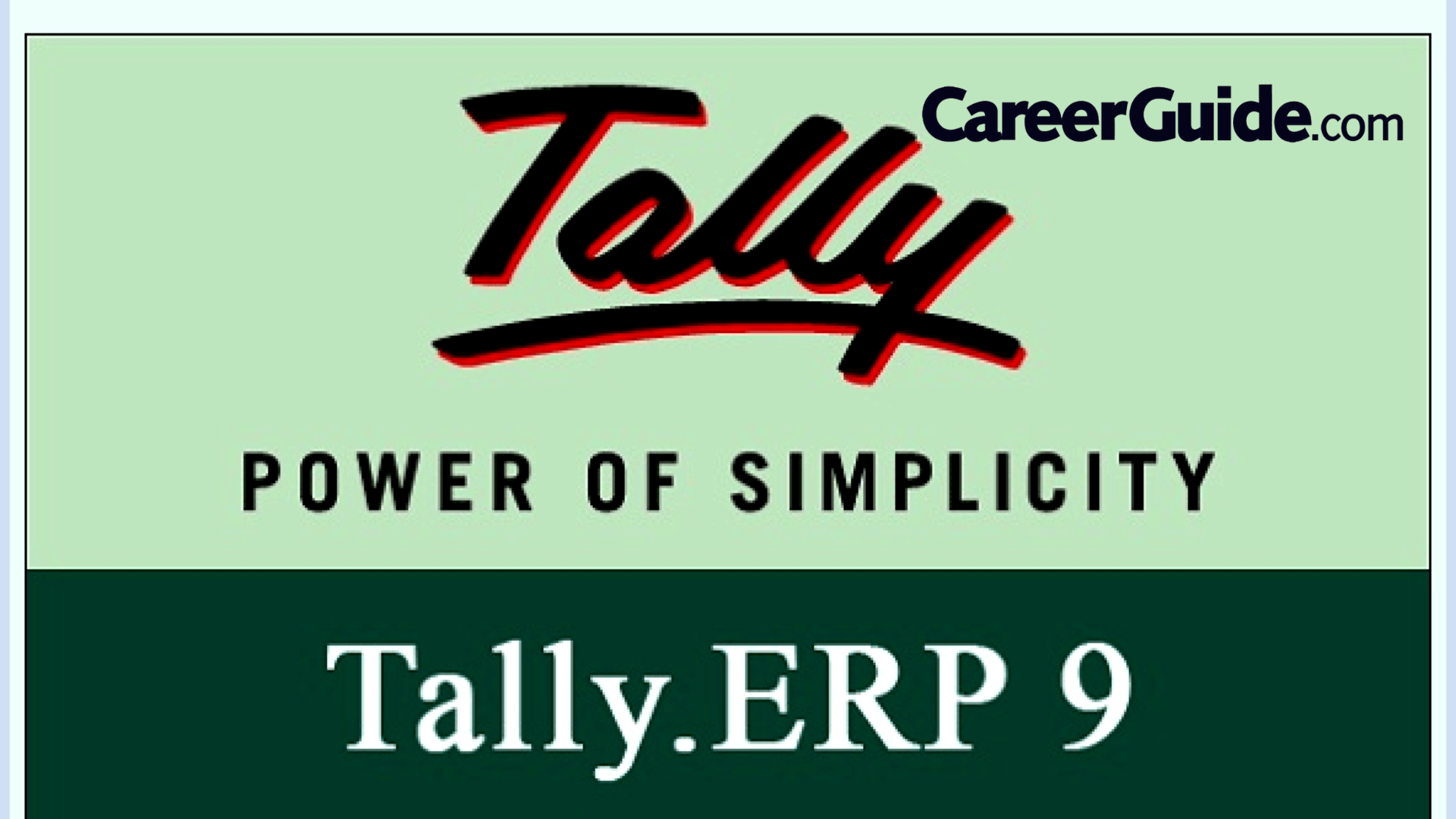 Learn Tally Software