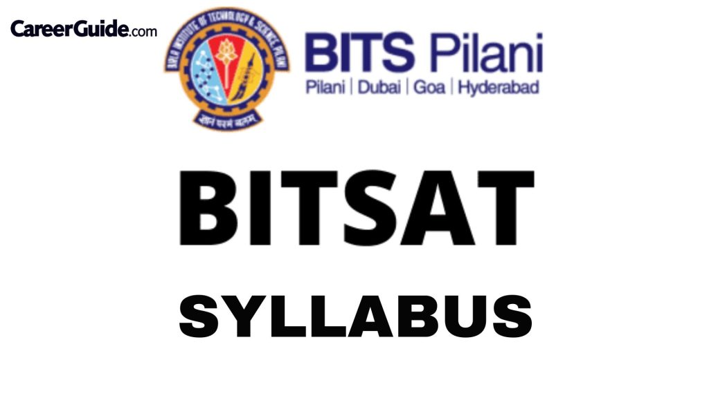 Bitsat Syllabus