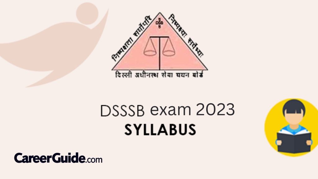 dsssb exam syllabus