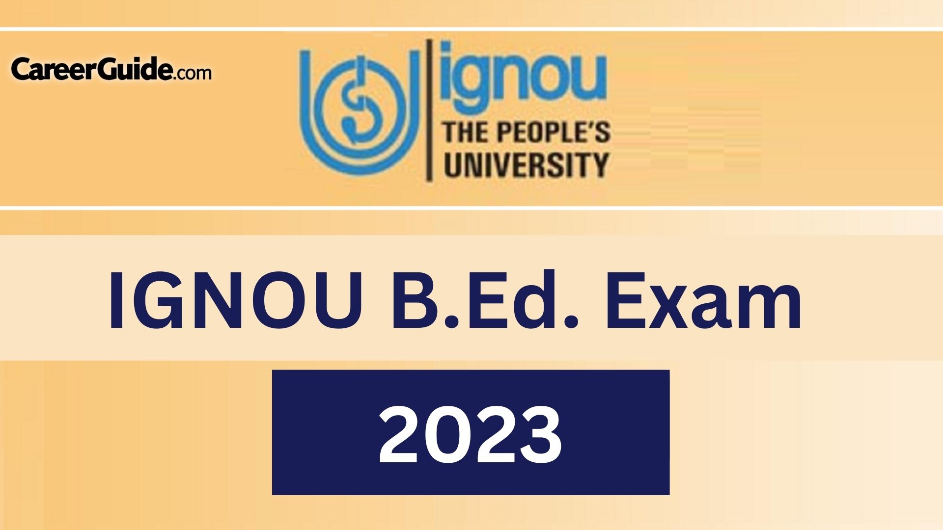 Ignou B.Ed. Exam