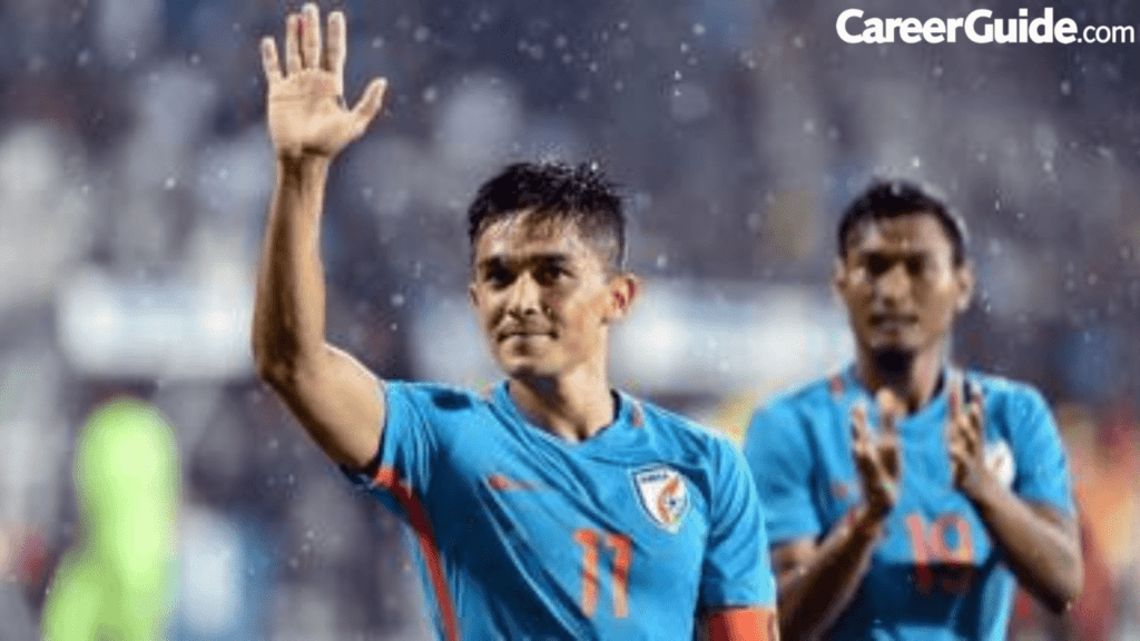 Sunil Chetri Best Footballer In India