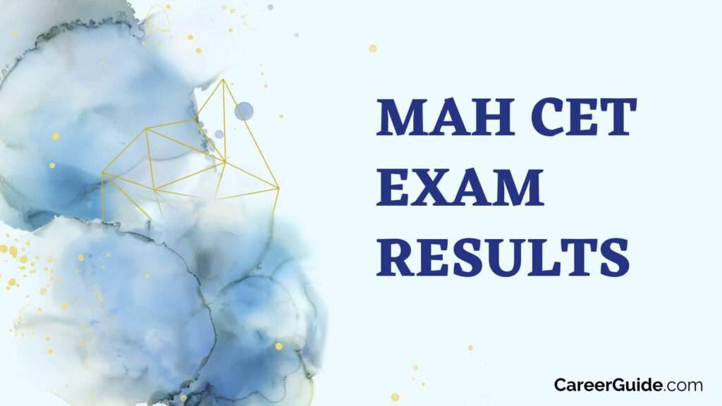 MAH CET Exam Results