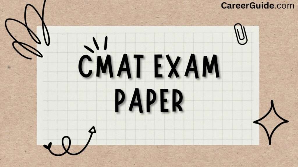 CMAT Exam Paper