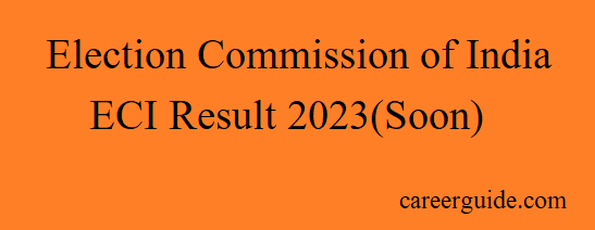 Eci Result 2023