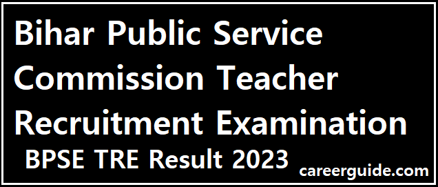 Bpse Tre Result 2023