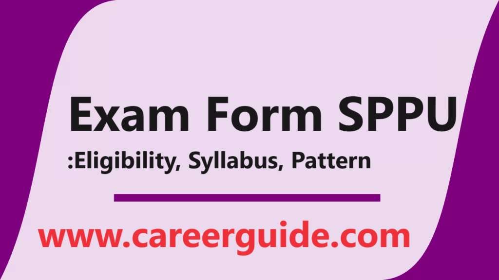 Exam Form Sppu