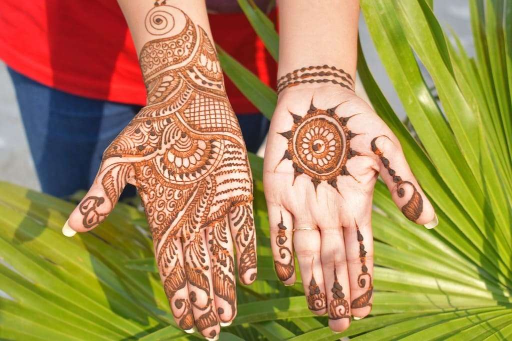 Simple Mehndi Design 1 1