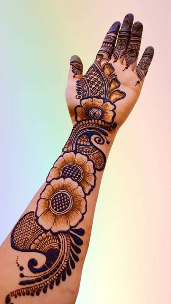 Arabic Mehandi Design By Template