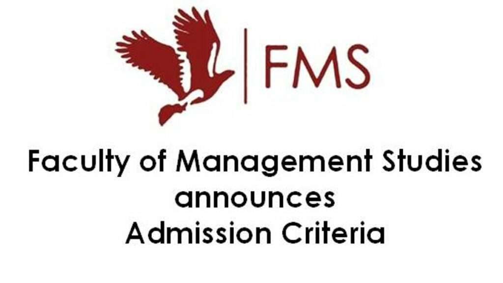 FMS Delhi Admission