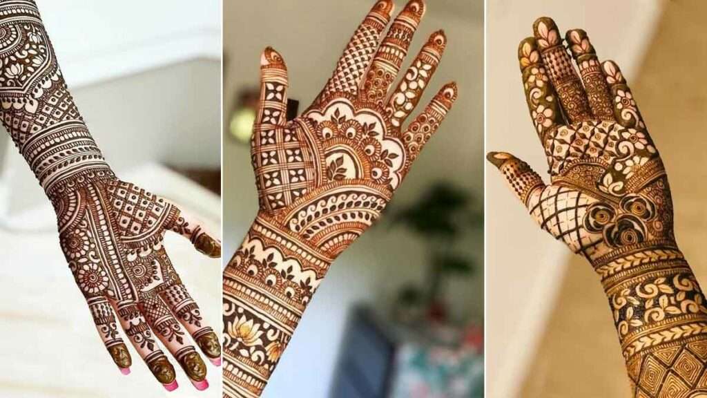 Full Hand Mehndi Designs For Kajari Teej