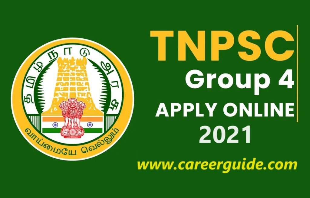 Tnpsc Group 4 Apply Online