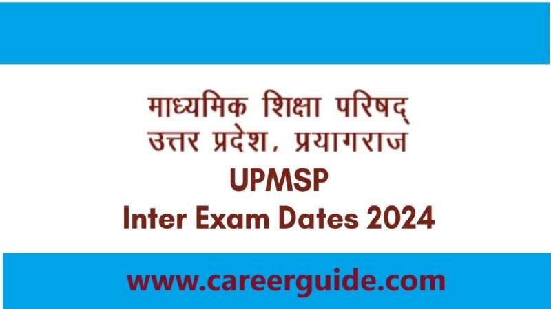 Upmsp Inter Time Table 2024 4