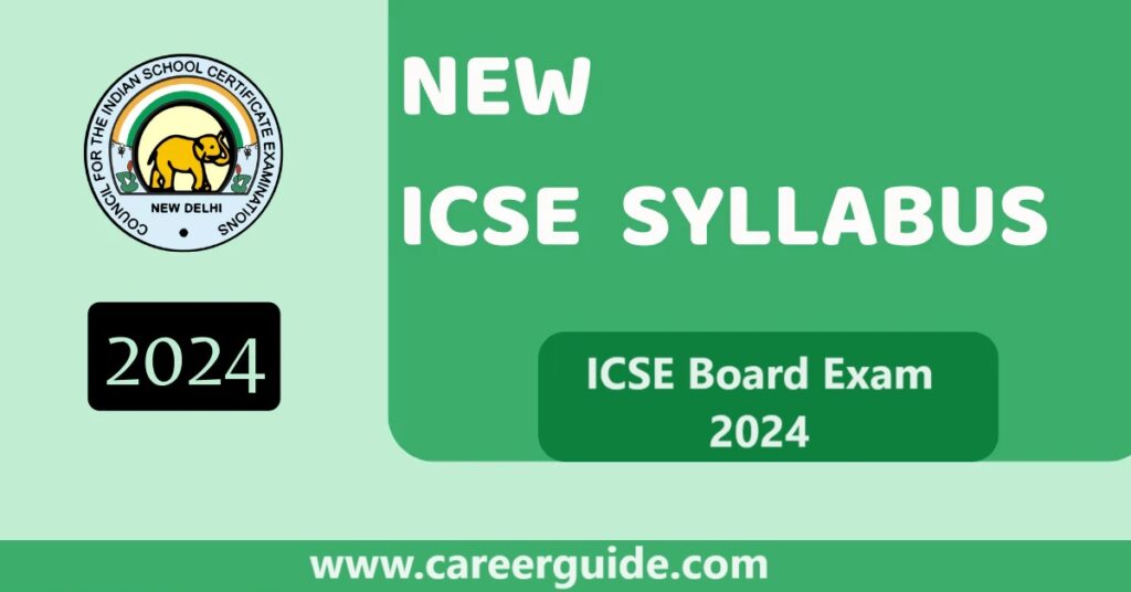 Icse Class 10 2024 Syllabus Latest