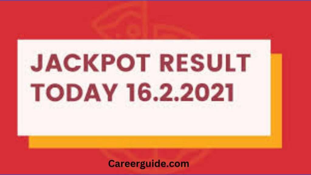 Jackpot Lottery Sambad Night