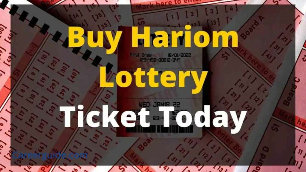 Jackpot Hariom Lottery