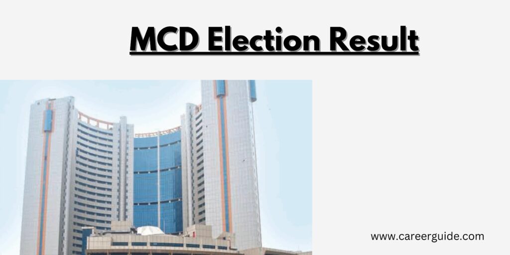 MCD Election Result