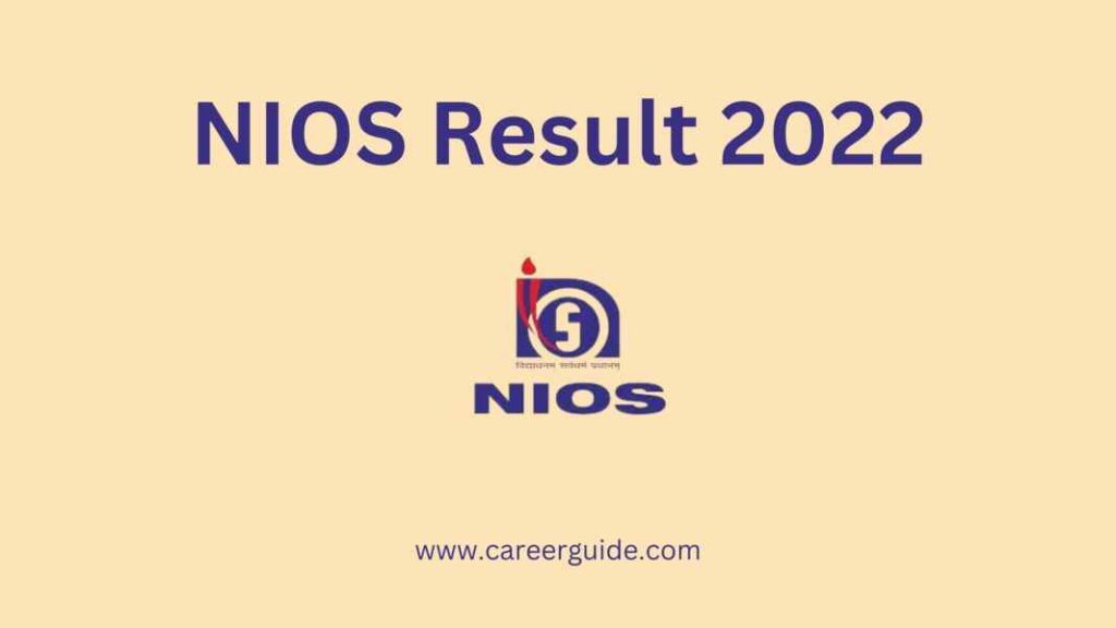 NIOS Result 2022