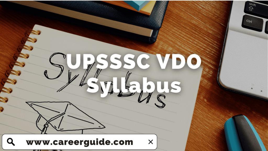 UPSSSC VDO Syllabus