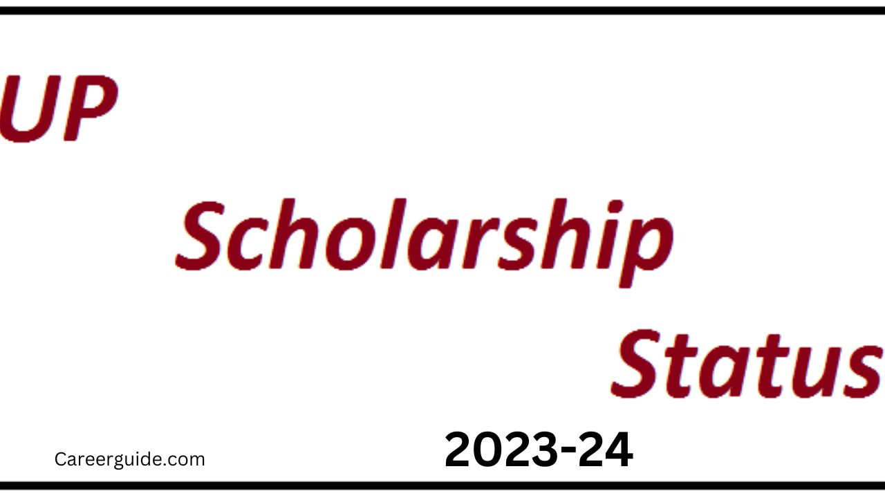 Online UP Scholarship Status