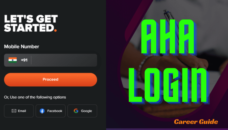 Aha Login