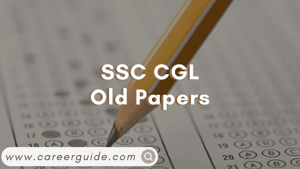 SSC CGL Old Papers