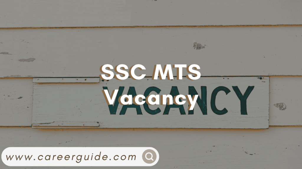 SSC MTS Vacancy