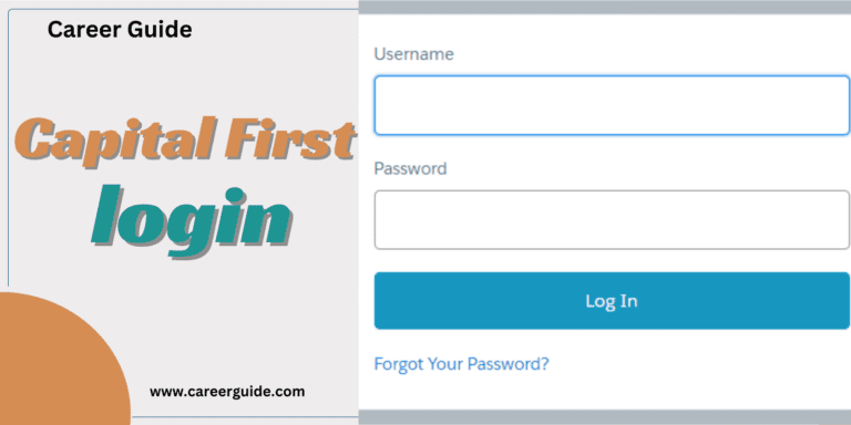 Capital First Login