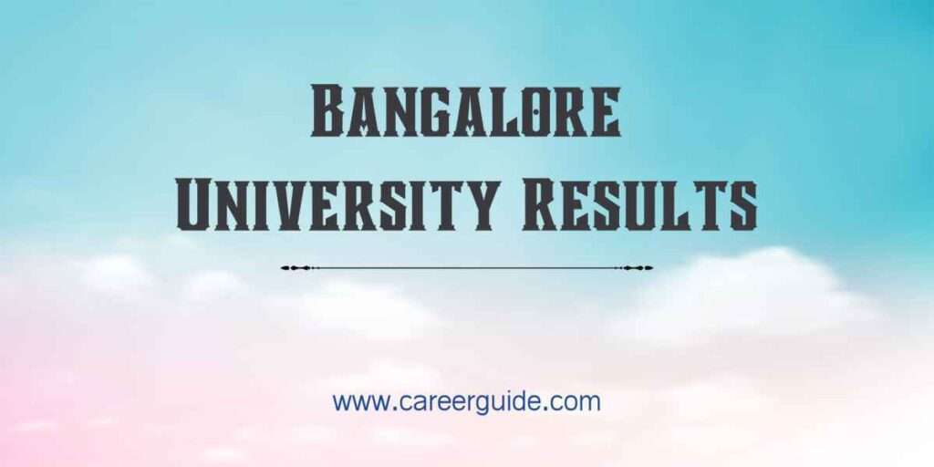 Bangalore University Results