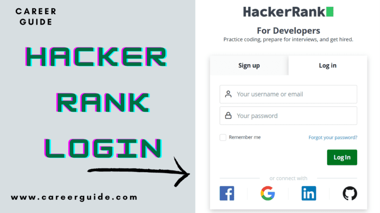 Hackerrank Login
