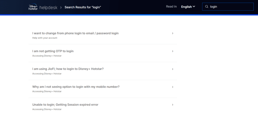 Hotstar Login