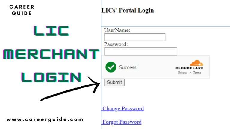 Lic Merchant Login