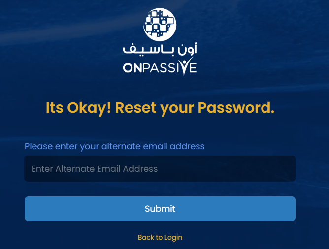 Onpassive Login