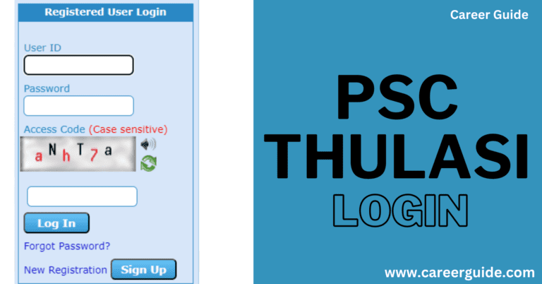 Psc Thulasi Login