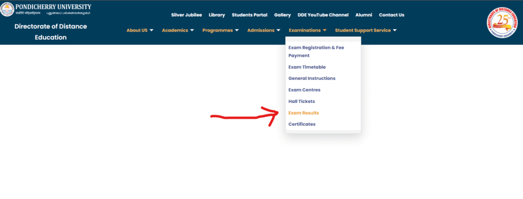 Pondicherry University Results