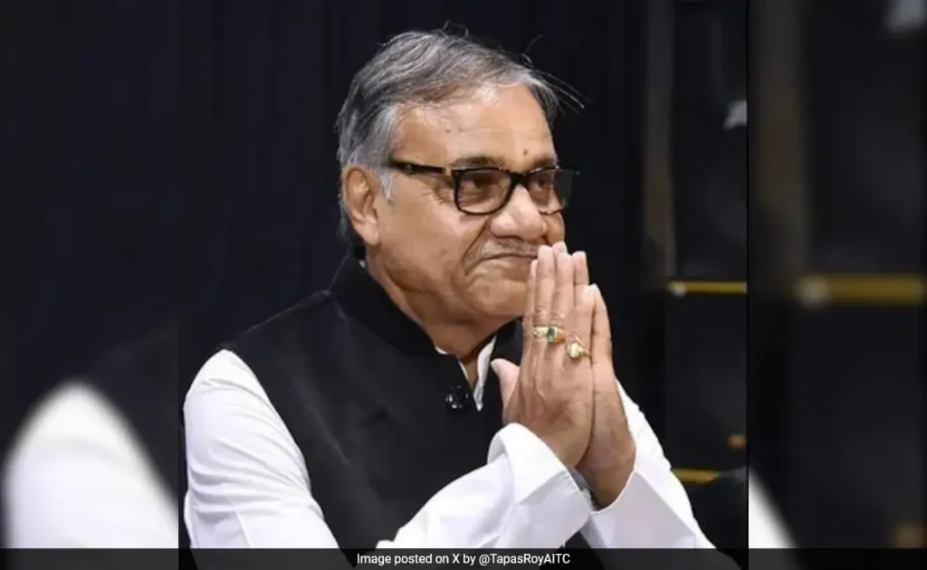 Tapas Roy: A Political Journey and Departure