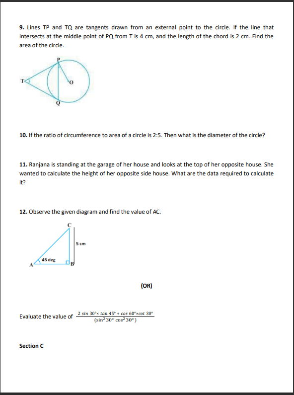 Model Paper 3