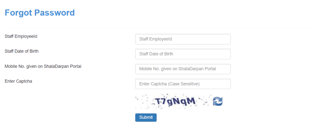 Staff Login