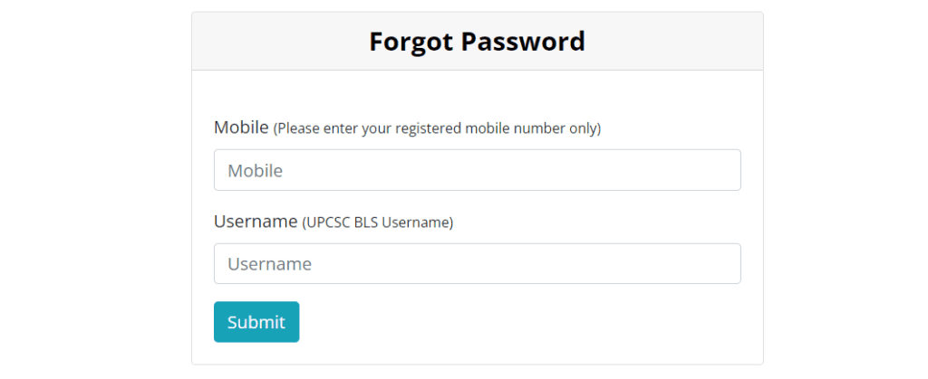 Bls Login