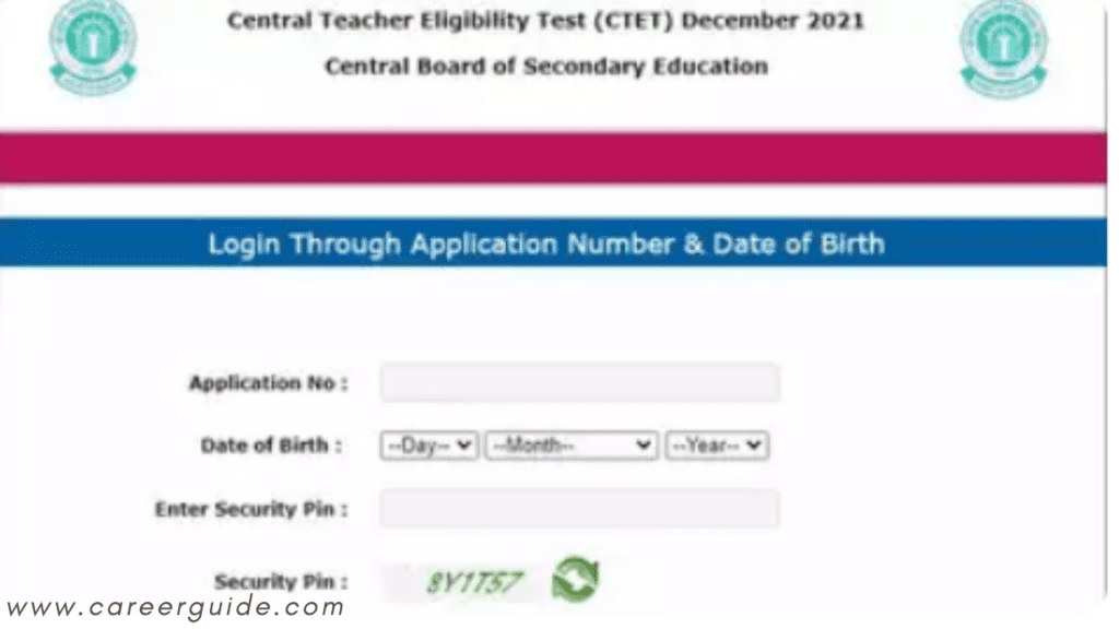 ctet.nic.in 2021 admit card download