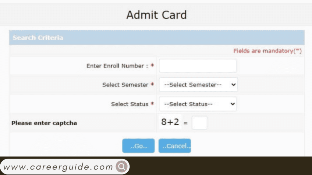 davv admit card 2021